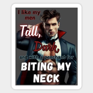 I Like My Sexy Vamps v2 Sticker